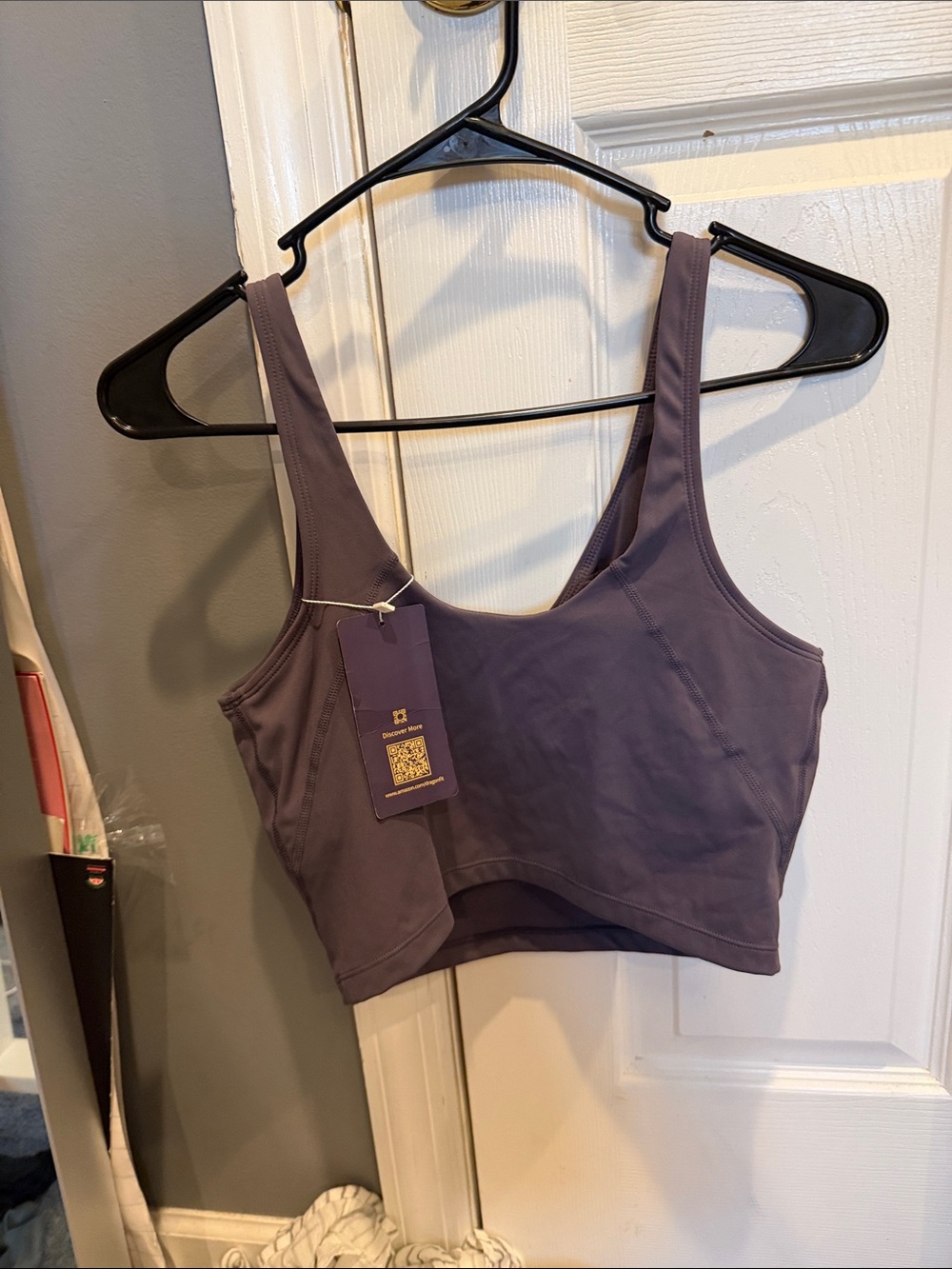 V-Neck Crop Tank - Picture 2 of 2